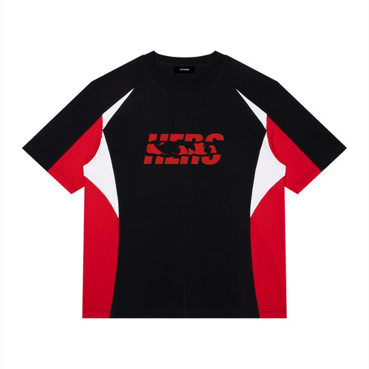 Unisex Hero Block Raglan T-Shirt