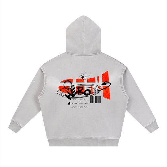 What You Stand For Sunfade Zipper Fleece Hoodie