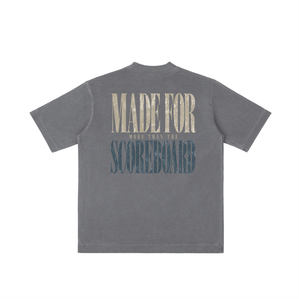 Vintage Scoreboard Wash Drop Shoulder T-shirt