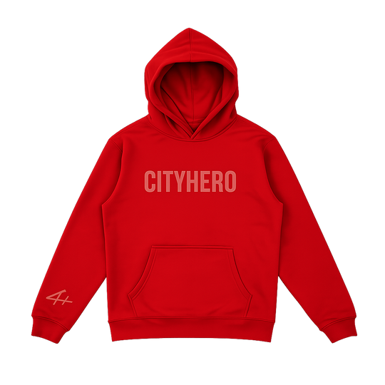 Red CityHero Hoodie